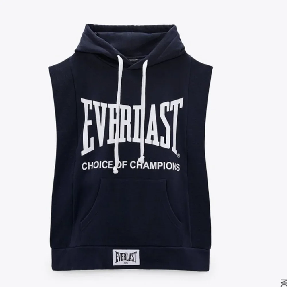 ZARA EVERLAST VEST HOODIE